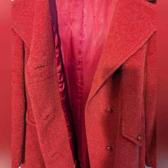 Vintage Simpson Sears Wool/Mohair Coat - Picture 6 of 7